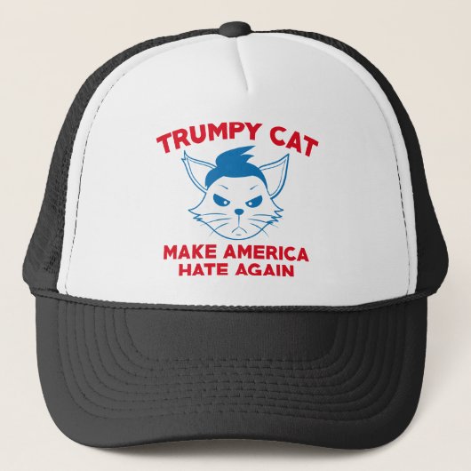 Trumpy Cat Trucker Pet (Voorkant)