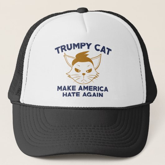 Trumpy Cat Trucker Pet (Voorkant)
