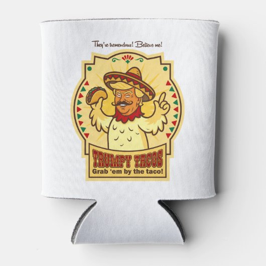 Trumpy Tacos Blikjeskoeler (Voorkant)