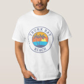 Trunk Bay Beach, St. John, Usvi Faded Classic T-shirt (Voorkant)