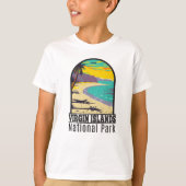 Trunk Bay Beach T-Shi van de Maagdeneilanden T-shirt (Voorkant)