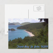 Trunk Bay Briefkaart (Voorkant / Achterkant)