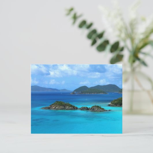 Trunk Bay Briefkaart (Staand voorkant)