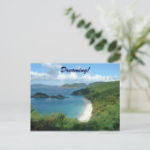 Trunk Bay, Dreaming! Briefkaart (Staand voorkant)