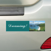 Trunk Bay, Dreaming! Bumpersticker (Op auto)