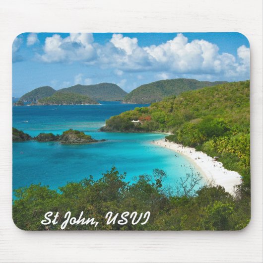 Trunk Bay, Sint-John USVI Muismat (Voorkant)