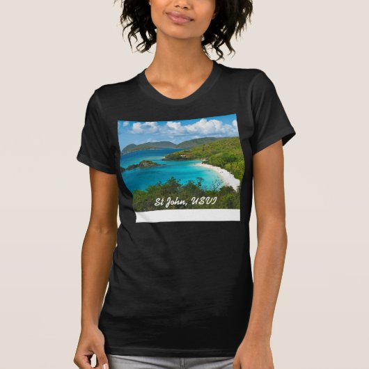 Trunk Bay, Sint-John USVI T-shirt (Voorkant)