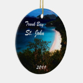 Trunk Bay, St. John 2011 Keramisch Ornament (Rechts)