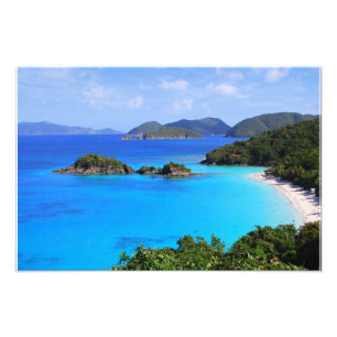 Trunk Bay St. John, Amerikaanse Maagdeneilanden 18 Foto Afdruk
