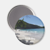 Trunk Bay, St. John Magneet (Voorkant / Achterkant)