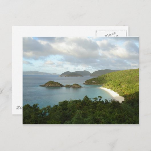 Trunk Bay, St John, USVI Briefkaart (Voorkant / Achterkant)