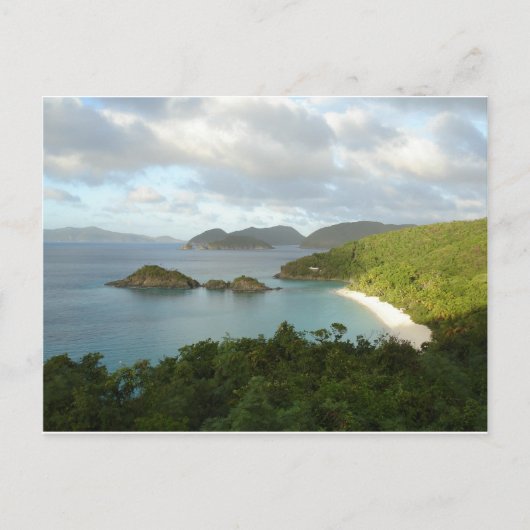Trunk Bay, St John, USVI Briefkaart (Voorkant)