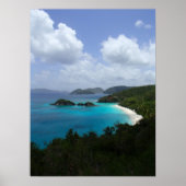 Trunk Bay, St. John, USVI Poster (Voorkant)
