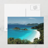 Trunk Bay, St. John's Island, Verenigde Staten Briefkaart (Voorkant / Achterkant)