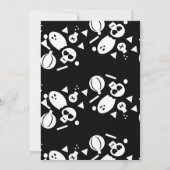 Trunk een Treat Halloween Ghost Sprinkles Kaart (Achterkant)