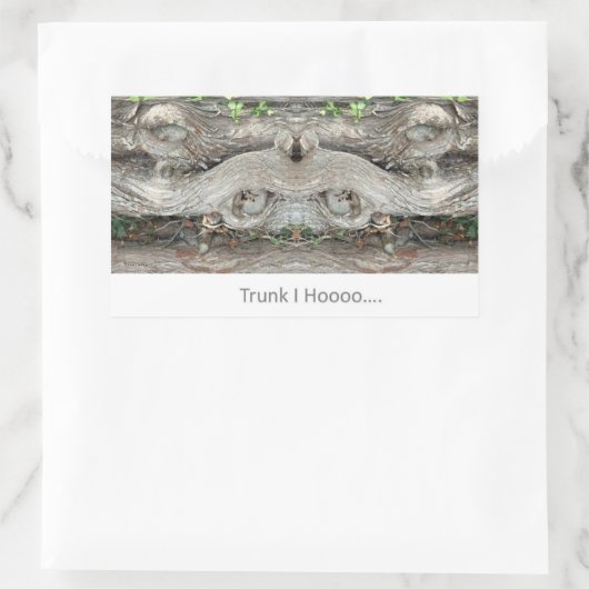 Trunk I Hook... Rechthoekige Sticker (Tas)