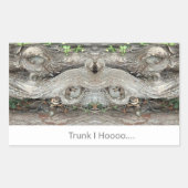 Trunk I Hook... Rechthoekige Sticker (Voorkant)