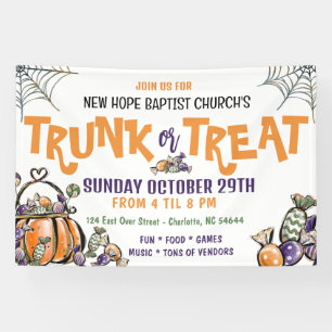 Trunk of Treat Banner