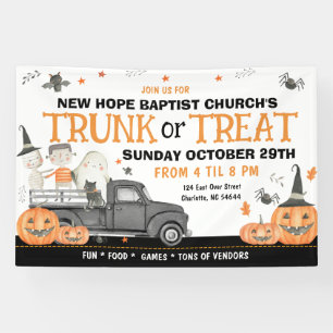 Trunk of Treat Banner