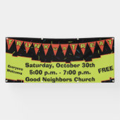 Trunk- of Treat Bunting Banner (Horizontaal)
