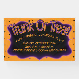Trunk of Treat Community Church Event Spandoek