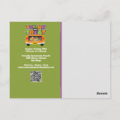 Trunk- of Treat-gebeurtenis Briefkaart (Achterkant)