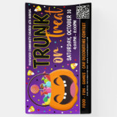 Trunk of Treat Halloween Banner (Verticaal)