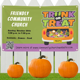 Trunk of Treat Halloween Banner