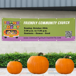 Trunk of Treat Halloween Banner