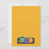 Trunk of Treat Halloween Kaart (Achterkant)