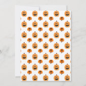 Trunk- of Treat Halloween-uitnodiging Kaart (Achterkant)