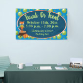 Trunk of Treat met Schattigee Super Hero Fox Spandoek (Beurs)