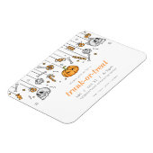 Trunk of Treat Modern Chic Halloween Party Magneet (Linkerzijde)