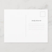 Trunk of Treat Modern Chic Halloween Party Uitnodiging Briefkaart (Achterkant)