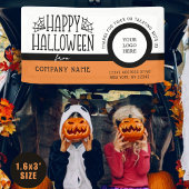 Trunk of Treat Modern Halloween Logo Business Spandoek