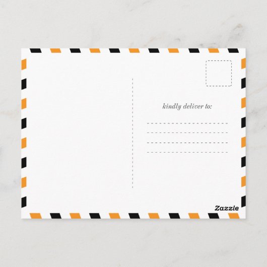 Trunk of Treat Party Moderne Halloween uitnodiging (Achterkant)