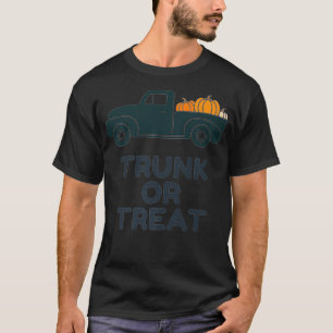 Trunk of Treat Truck haalt pompoenen P T-shirt