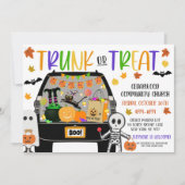 Trunk- of Treat-uitnodiging Kaart (Voorkant)