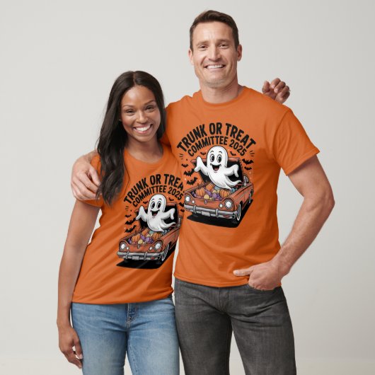 Trunk or Treat Committee 2025 Halloween T-shirt (Unisex)