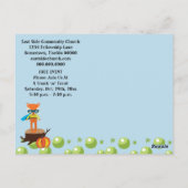 Trunk or Treat Community Event Kaart (Achterkant)