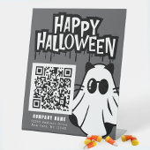 Trunk or Treat Cool Ghosts Business Bedankt Reclamebord Met Voetstuk