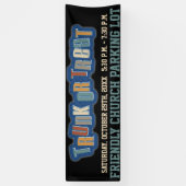 Trunk Or Treat Evenementbanner Spandoek (Verticaal)