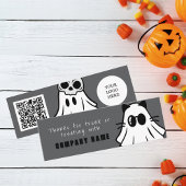 Trunk or Treat Halloween Cool Ghost Bedankt Mini Visitekaartje