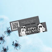 Trunk or Treat Halloween Cool Ghosts Thank You Mini Visitekaartje