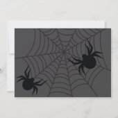 Trunk or Treat Halloween Dance Party, Skeletons Kaart (Achterkant)