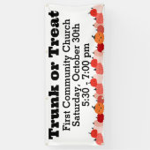 Trunk or Treat Herfst Pumpkin Theme Community Even Spandoek (Verticaal)