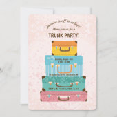 Trunk Party (Vrouw) Uitnodiging (Voorkant)