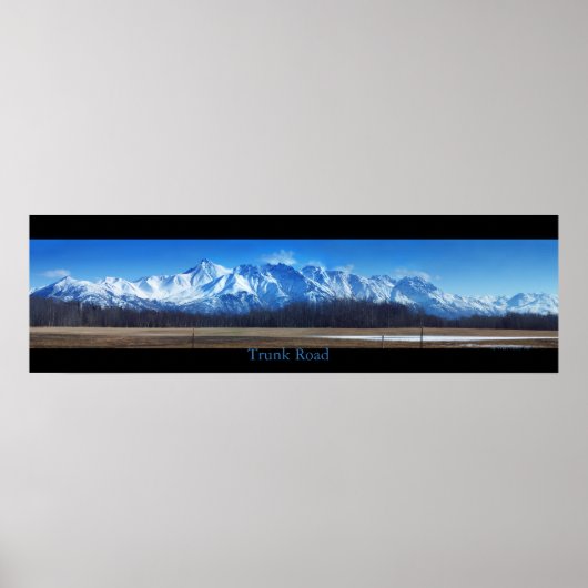 Trunk Road Poster (Voorkant)