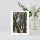 Trunk Space-Prints Briefkaart (Staand voorkant)