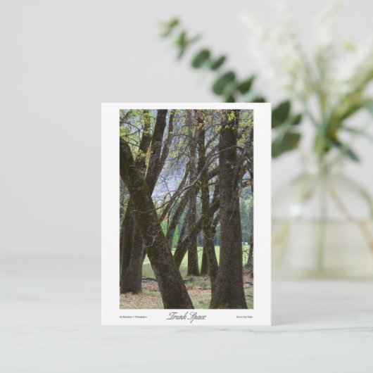 Trunk Space-Prints Briefkaart (Staand voorkant)